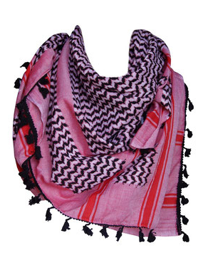 Official Amal Hirbawi Kufiya / Keffiyeh - Palestinian Scarf – Abú Wear