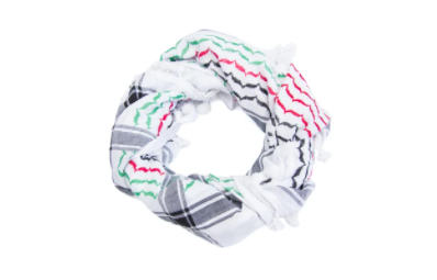 Official Palestinian Flag Hirbawi Kufiya / Keffiyeh - Palestinian Scar